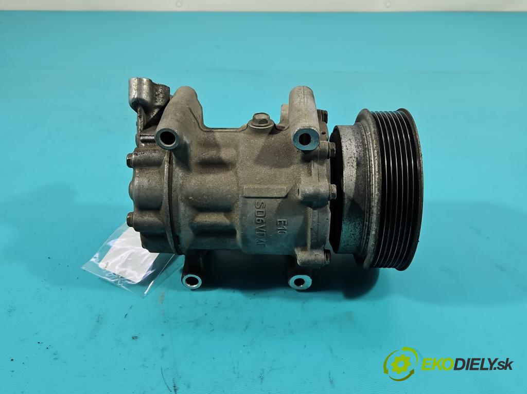 Renault Clio III 2005-2012 1,2.0 101 HP manual 74 kW 1149 cm3 5- Kompresor: klimatizácie 8200819568 (Kompresor klimatizácie)