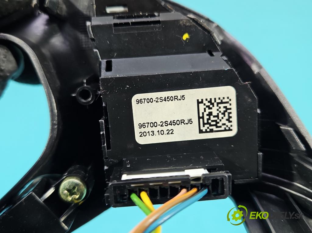 Hyundai Ix35 2.0 crdi 136 HP manual 100 kW 1995 cm3 5- prepínač multifunkční: řízení: 96700-2S305RJ5 (Prepínacie páčky pod volantom)