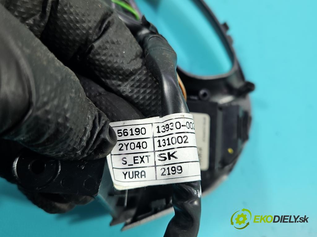 Hyundai Ix35 2.0 crdi 136 HP manual 100 kW 1995 cm3 5- prepínač multifunkční: řízení: 96700-2S305RJ5 (Prepínacie páčky pod volantom)