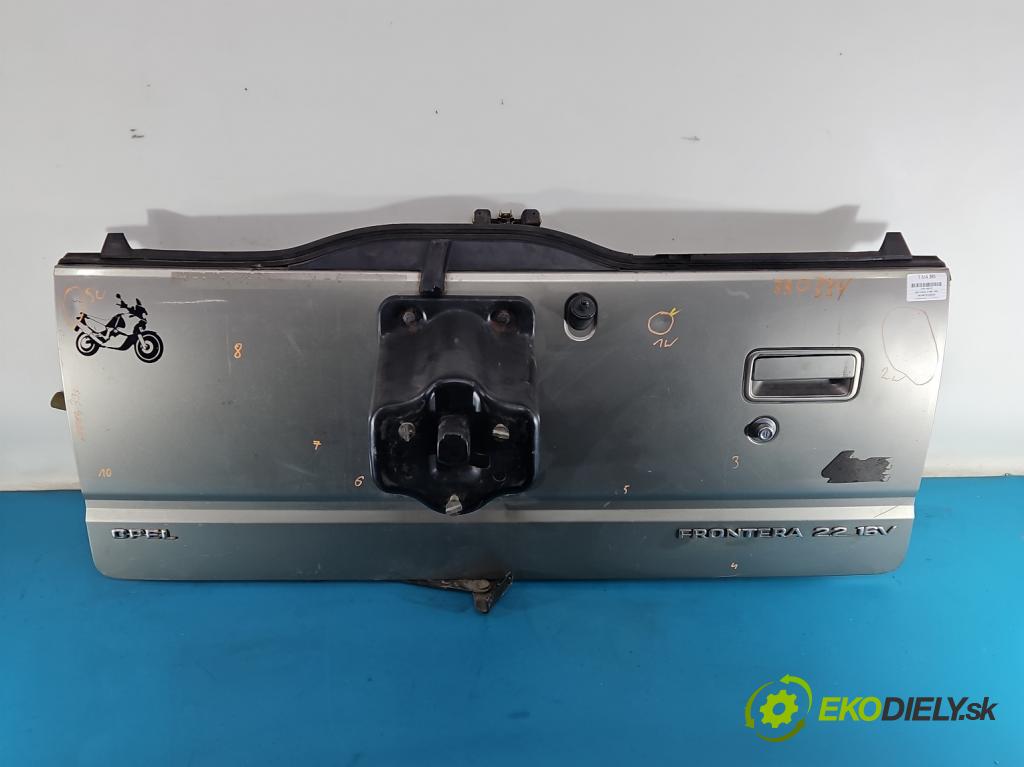 Opel Frontera B 1998-2004 2.2 16V 136hp manual 100 kW 2198 cm3 5- zadní kufrové dveře  (Zadní kapota (kufr))