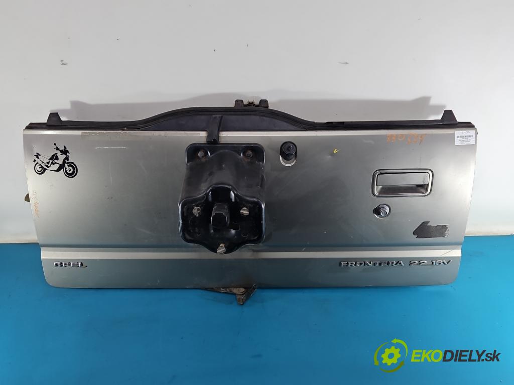 Opel Frontera B 1998-2004 2.2 16V 136hp manual 100 kW 2198 cm3 5- zadní kufrové dveře  (Zadní kapota (kufr))