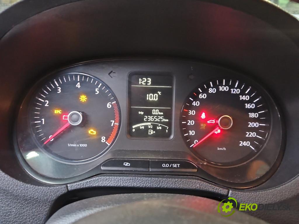 Vw Polo V 6R 2009-2017 1.2b 60 HP manual 44 kW 1198 cm3 5- prístrojovka/ budíky 6R0920860C (Prístrojová doska)