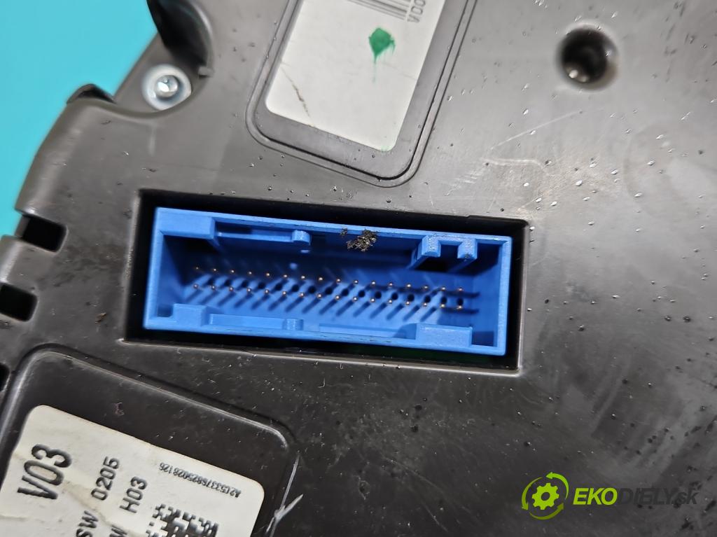 Vw Polo V 6R 2009-2017 1.2b 60 HP manual 44 kW 1198 cm3 5- prístrojovka/ budíky 6R0920860C (Prístrojová doska)