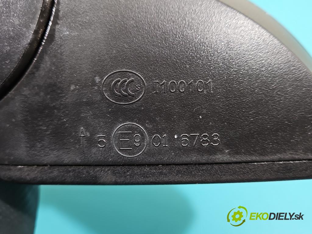 Vw Polo V 6R 2009-2017 1.2b 60 HP manual 44 kW 1198 cm3 5- zrkadlo ľavé 6R1857501AD (Kľučka dverí ostatné)