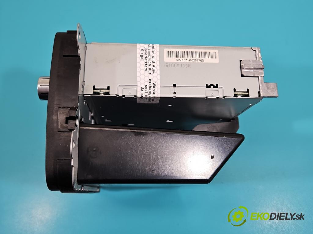 Vw Polo V 6R 2009-2017 1.2b 60 hp manual 44 kW 1198 cm3 5- Radio továrna: 5M0035156B