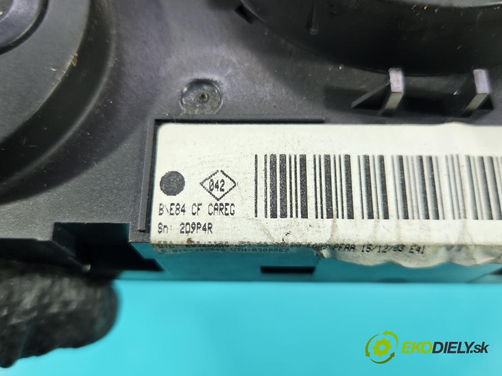Renault Megane II 2003-2008 1.5 dci 82 hp manual 60 kW 1461 cm3 5- palubní deska panel topení 8200312940