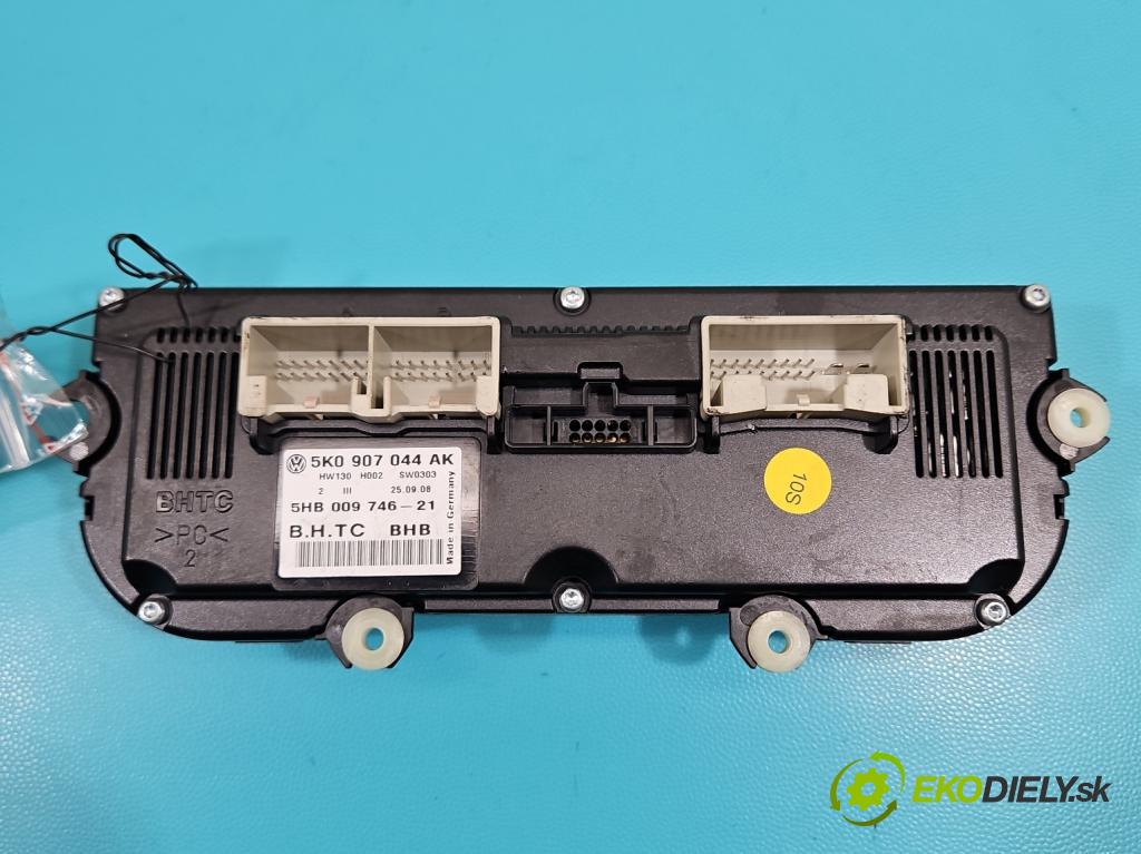 Vw Passat CC 2008-2016 2.0 TDI 140 hp manual 103 kW 1999 cm3 4- palubní deska panel topení 5K0907044AK