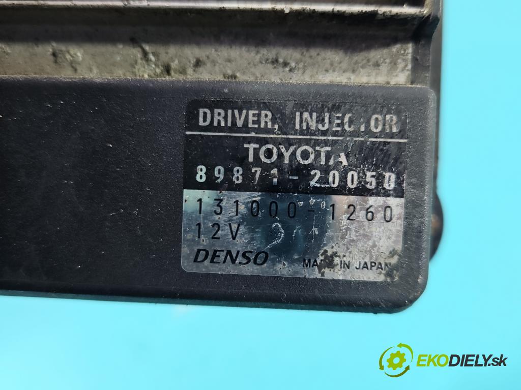 Toyota Avensis II T25 2003-2008 2.0 D4D 110 hp manual 81 kW 1995 cm3 5- řídící jednotka 89871-20050