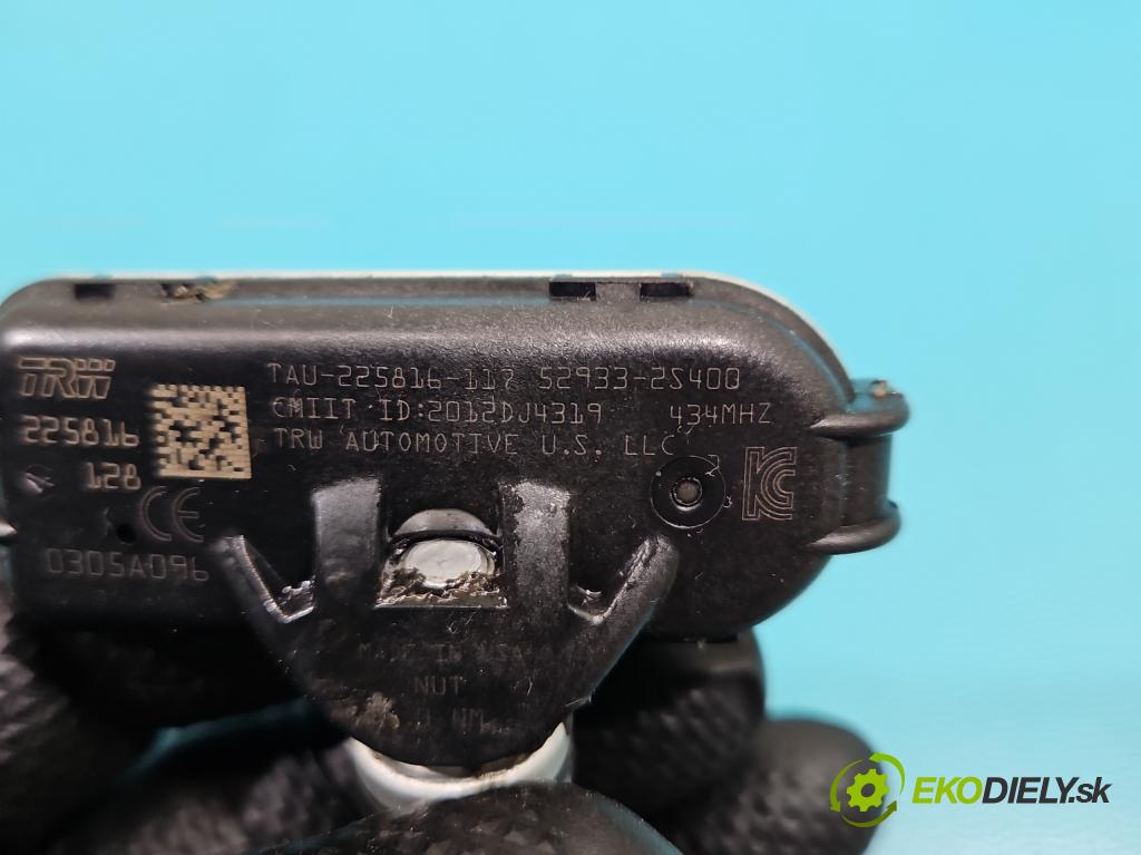 Hyundai Ix35 2.0 crdi 136 HP manual 100 kW 1995 cm3 5- snímač tlak: pneumatika 52933-2S400 (Snímač tlaku v pneumatike)