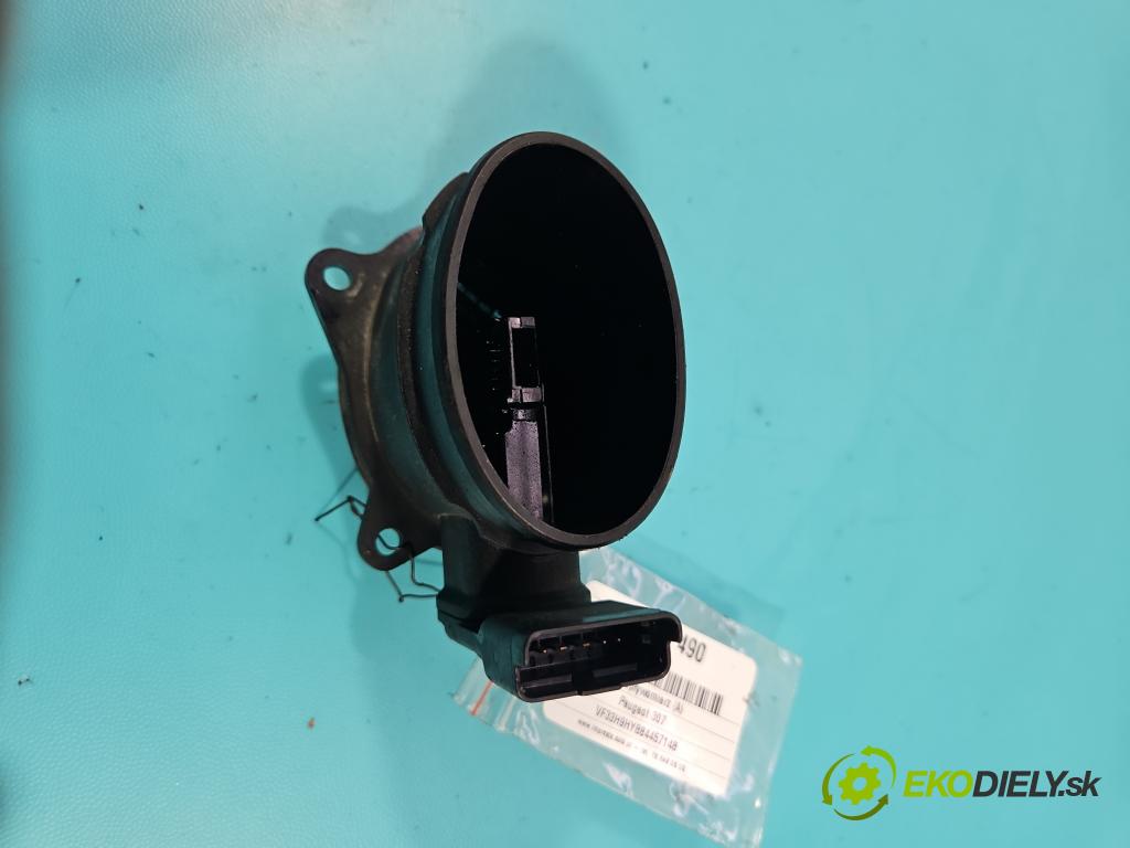 Peugeot 307 1.6 hdi 109 HP manual 80 kW 1560 cm3 5- průtokoměr: 9650010780 (Váha vzduchu)