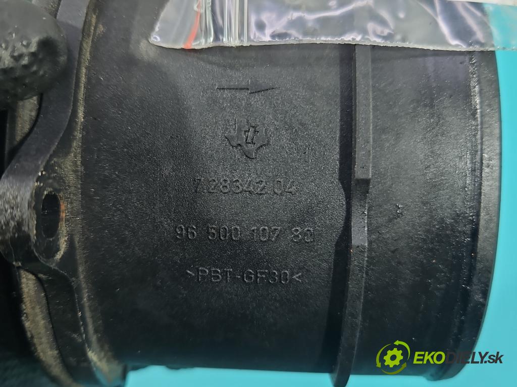 Peugeot 307 1.6 hdi 109 HP manual 80 kW 1560 cm3 5- průtokoměr: 9650010780 (Váha vzduchu)