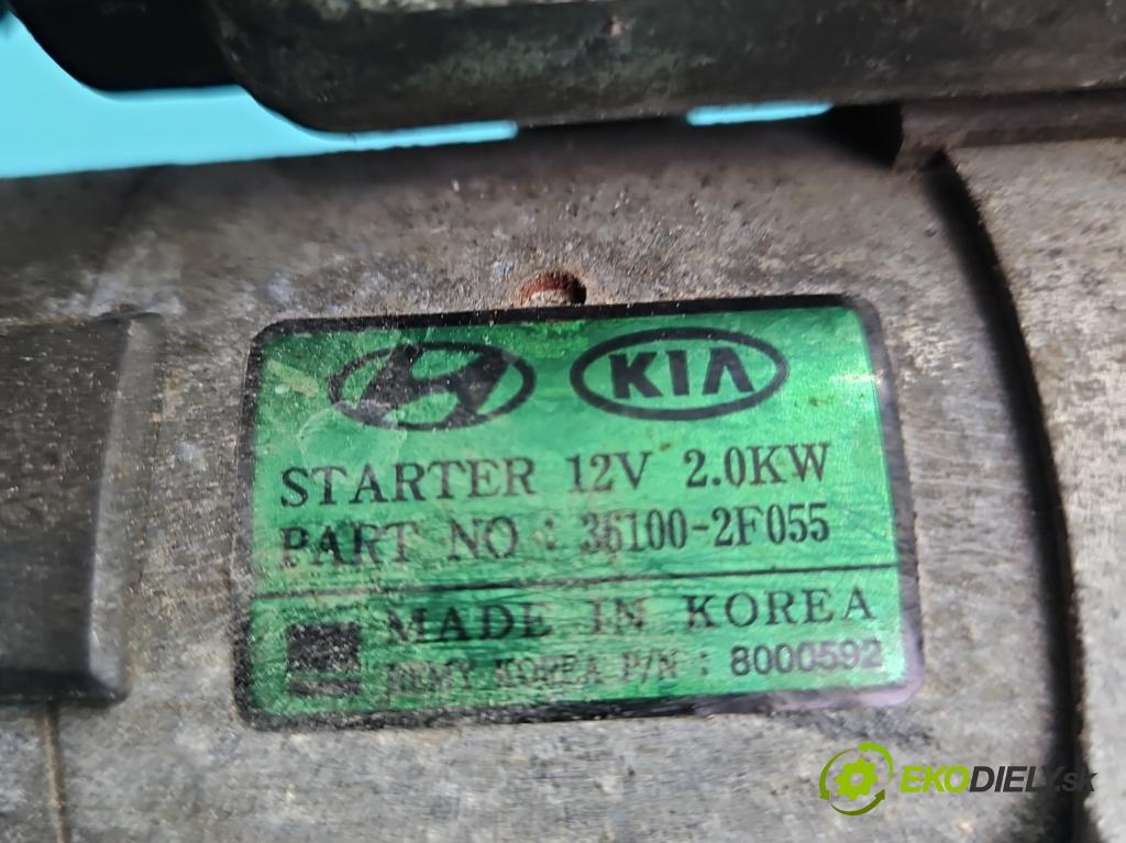 Hyundai Ix35 2.0 crdi 136 HP manual 100 kW 1995 cm3 5- štartér 36100-2F055 (Štartér)