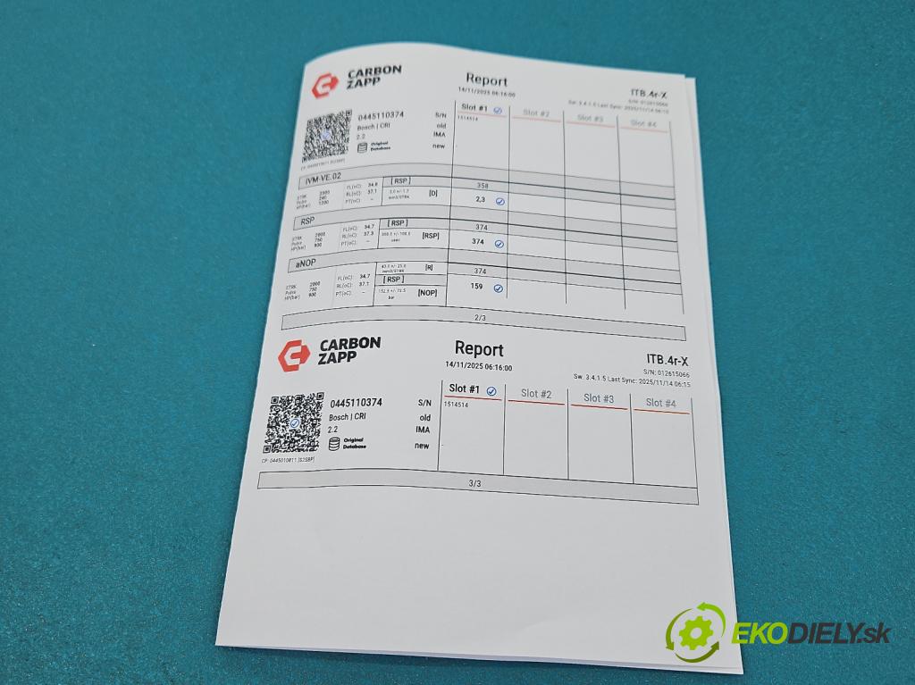 Hyundai Ix35 2.0 crdi 136hp manual 100 kW 1995 cm3 5- vstřikovač 0445110374 (Vstřikovač paliva)