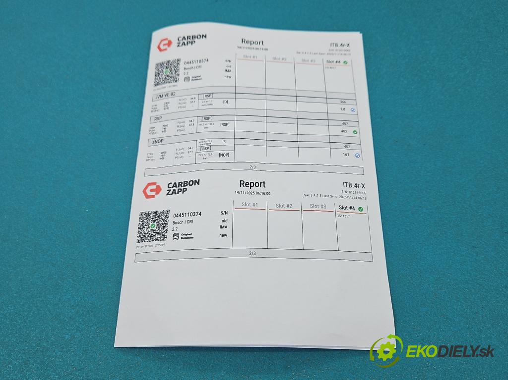 Hyundai Ix35 2.0 crdi 136hp manual 100 kW 1995 cm3 5- vstřikovač 0445110374 (Vstřikovač paliva)