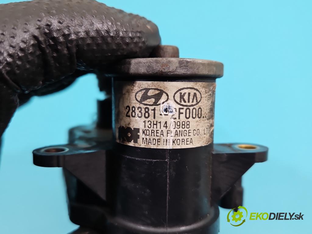 Hyundai Ix35 2.0 crdi 136 HP manual 100 kW 1995 cm3 5- Ovladač: klapky: kolektor 28381-2F000 (Motorček ostatné)