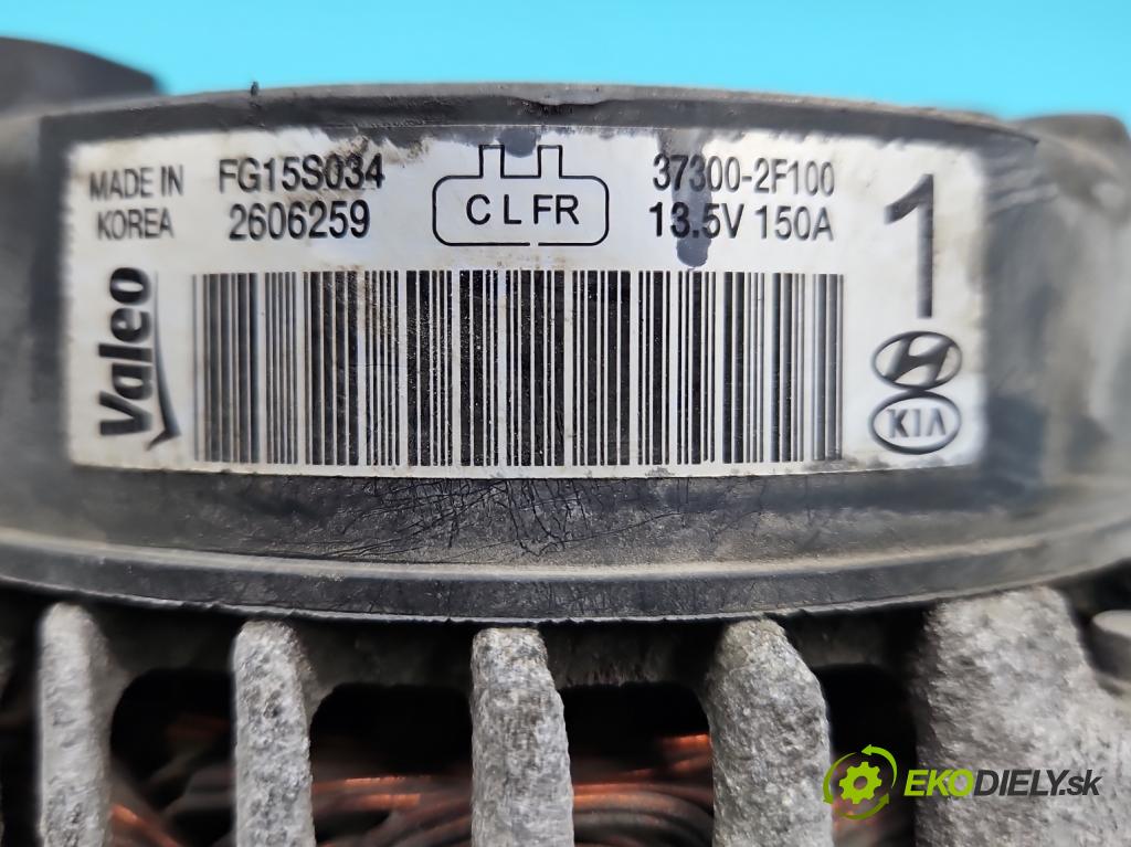 Hyundai Ix35 2.0 crdi 136 HP manual 100 kW 1995 cm3 5- Alternator 37300-2F100 (Alternátor)