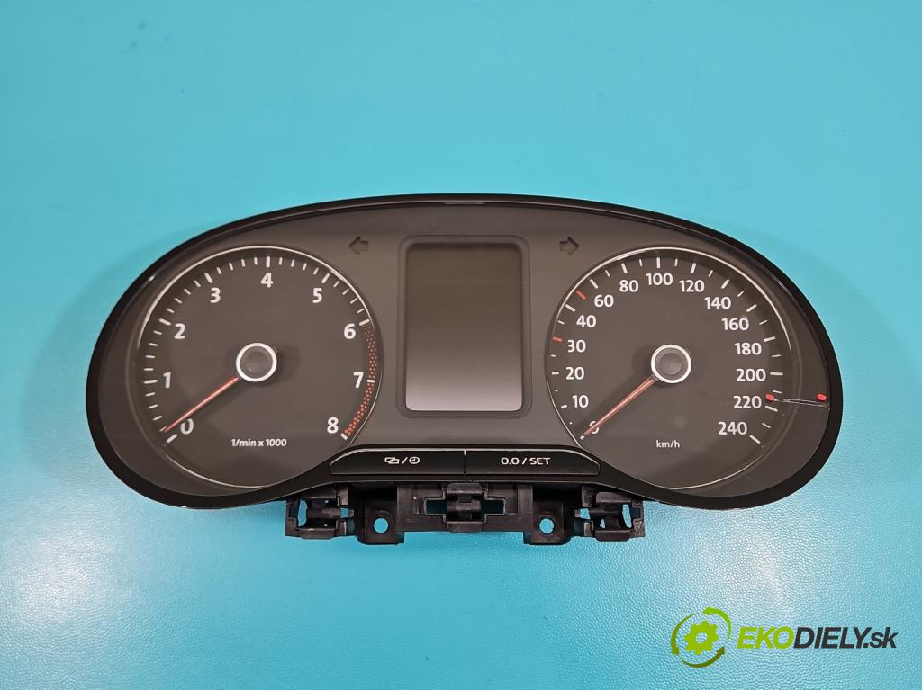 Vw Polo V 6R 2009-2017 1.4 16V 86 hp manual 63 kW 1390 cm3 5- Přístrojová deska 6R0920860L (Přístrojová deska)