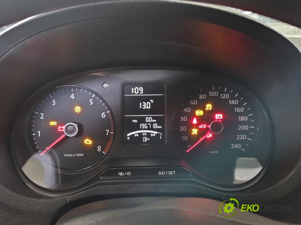 Vw Polo V 6R 2009-2017 1.4 16V 86 hp manual 63 kW 1390 cm3 5- Přístrojová deska 6R0920860L (Přístrojová deska)