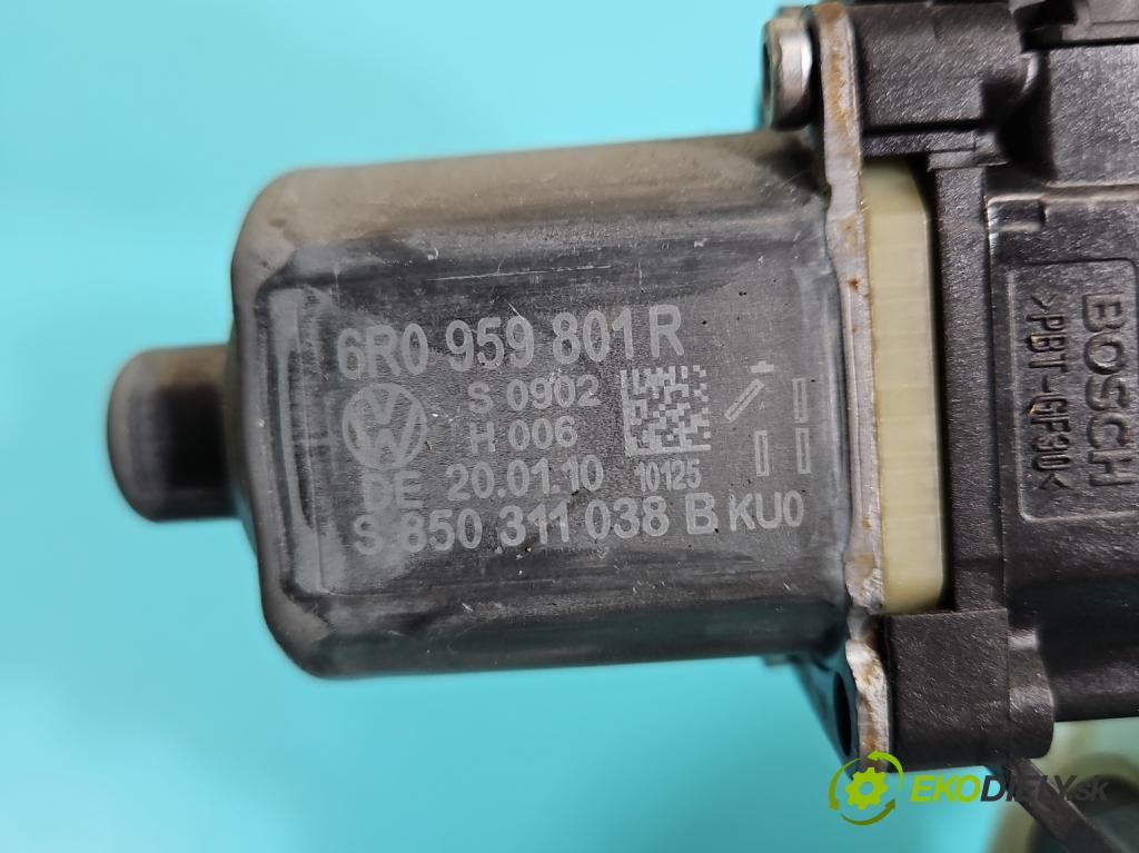 Vw Polo V 6R 2009-2017 1.2b 60 hp manual 44 kW 1198 cm3 5- mechanismus stahování přední levý 6R0959801R