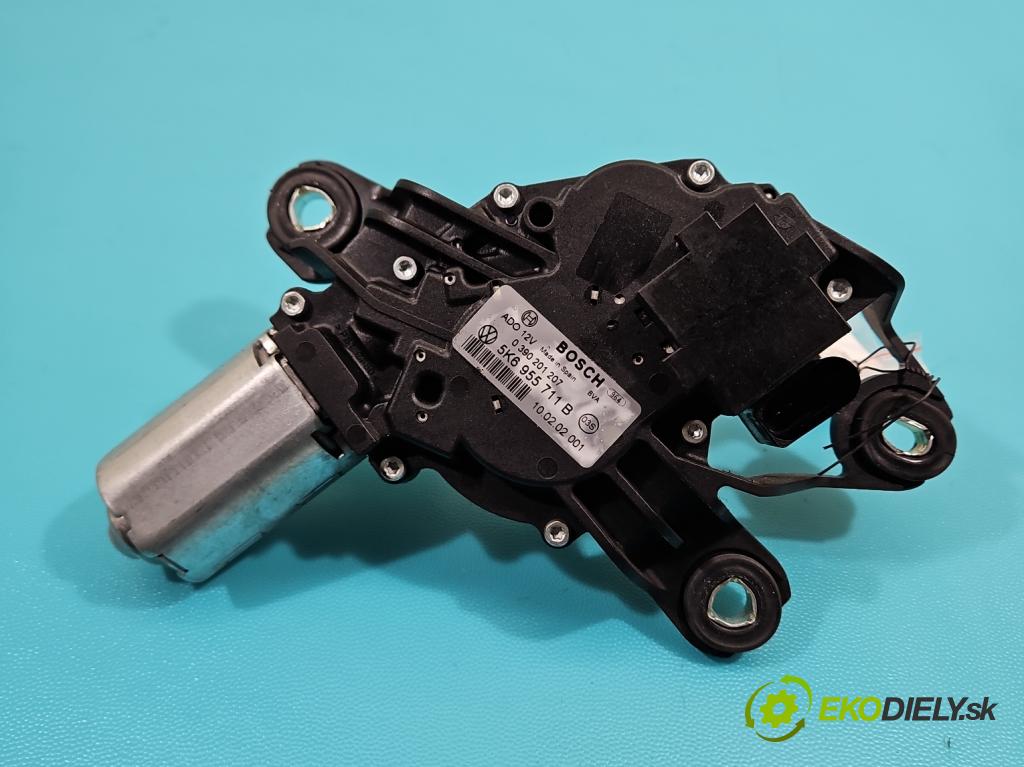Vw Polo V 6R 2009-2017 1.2b 60 HP manual 44 kW 1198 cm3 5- motor stieračov zadné 00390201207