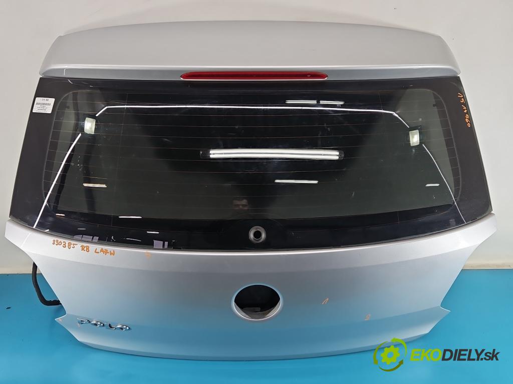 Vw Polo V 6R 2009-2017 1.2b 60 hp manual 44 kW 1198 cm3 5- zadní kufrové dveře  (Zadní kapota (kufr))