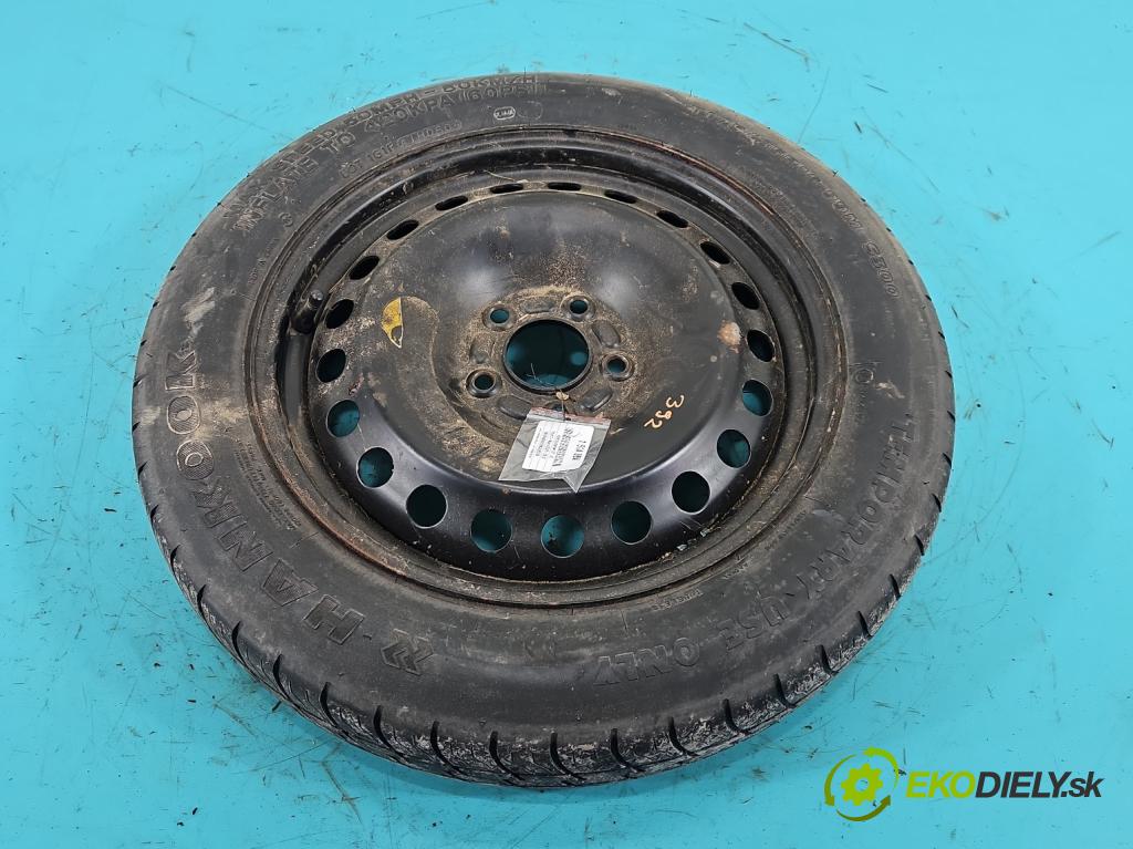 Ford C-Max I 2003-2010 1.6 tdci 109 HP manual 80 kW 1560 cm3 5- koleso rezervne 16"