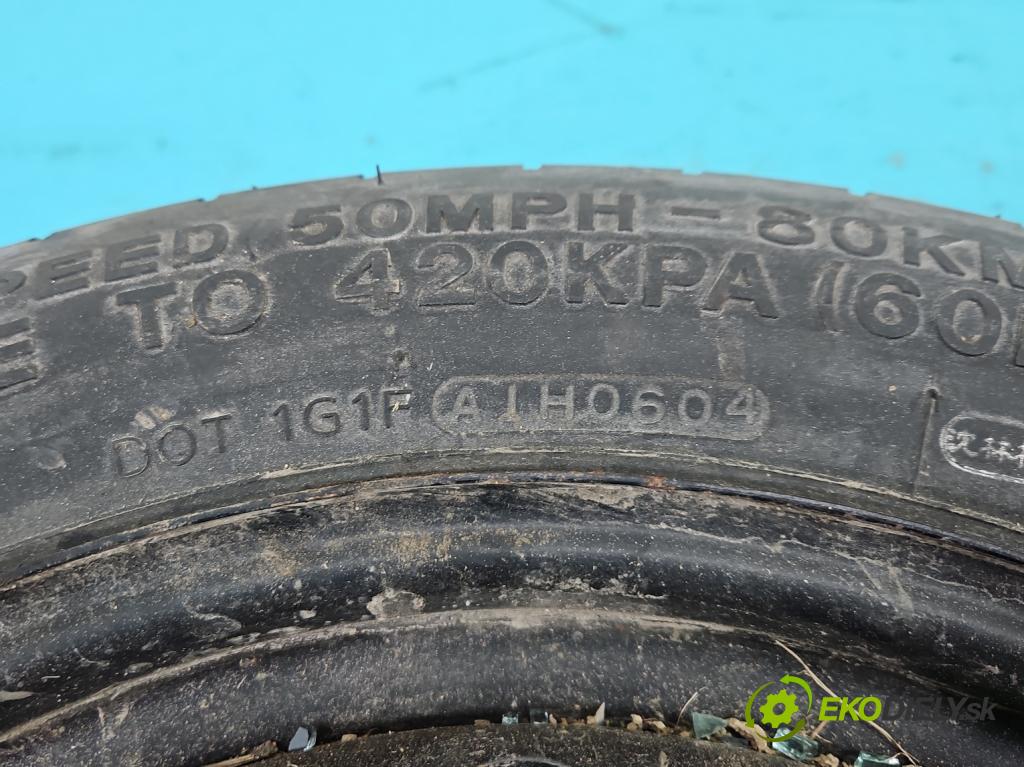 Ford C-Max I 2003-2010 1.6 tdci 109 HP manual 80 kW 1560 cm3 5- koleso rezervne 16"