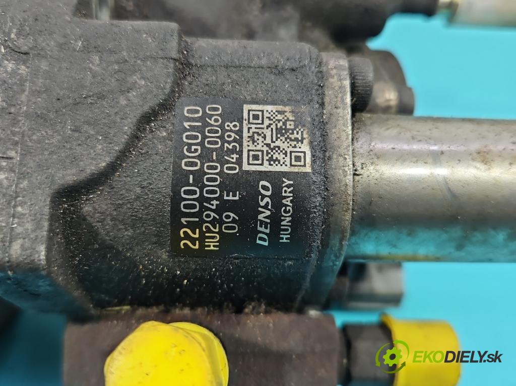 Toyota Avensis II T25 2003-2008 2.0 D4D 110 hp manual 81 kW 1995 cm3 5- čerpadlo vstřikovací 22100-0G010 (Vstřikovací čerpadlo)