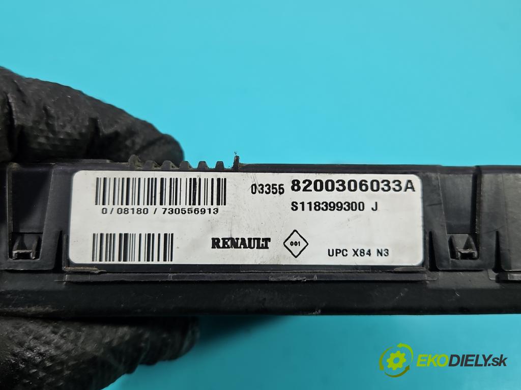 Renault Megane II 2003-2008 1.5 dci 82 HP manual 60 kW 1461 cm3 5- riadiaca jednotka ostatné 8200306033A