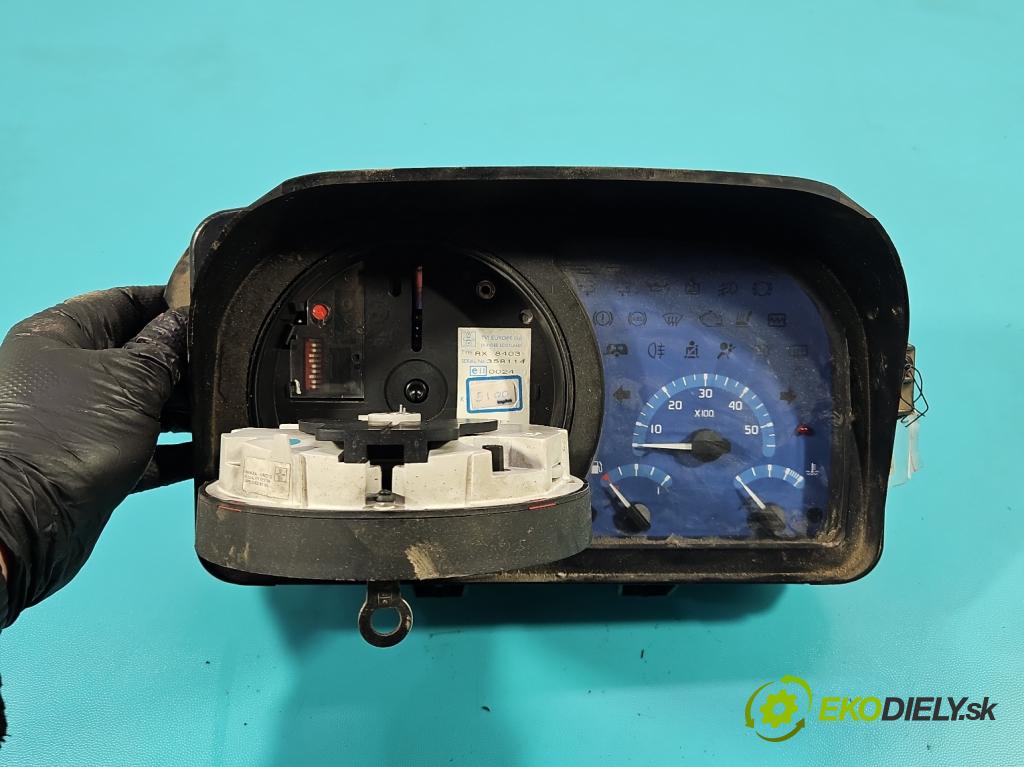 Renault Master II 1998-2010 2.5d 80 HP manual 59 kW 2499 cm3 5- prístrojovka/ budíky  (Prístrojová doska)