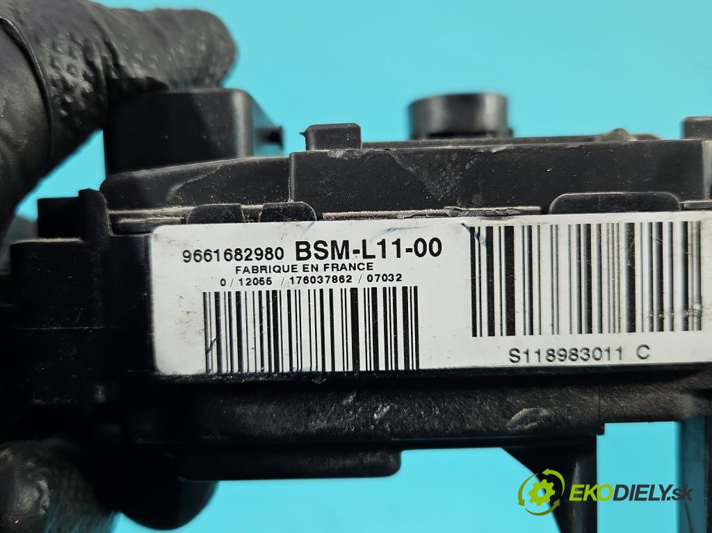 Citroen C4 I 2004-2011 1.6 hdi 90 HP manual 66,2 kW 1560 cm3 5- riadiaca jednotka ostatné 9661682980