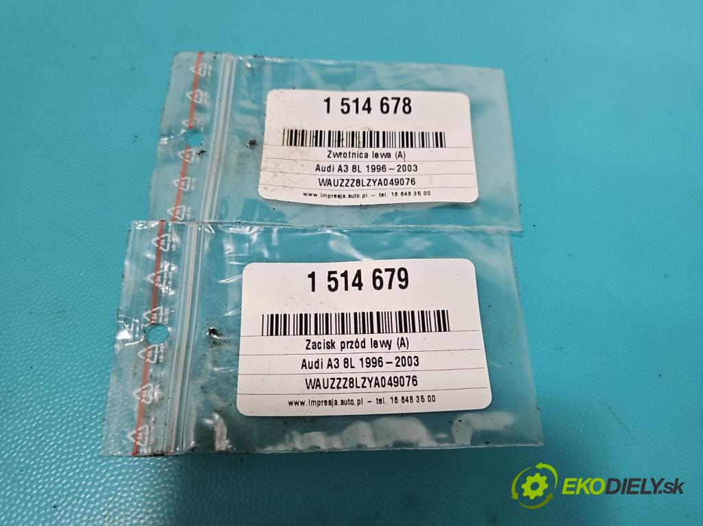 Audi A3 8L 1996-2003 1.9 tdi 90 HP manual 66 kW 1896 cm3 3- náboj ľavé  (Náboj kolesa)