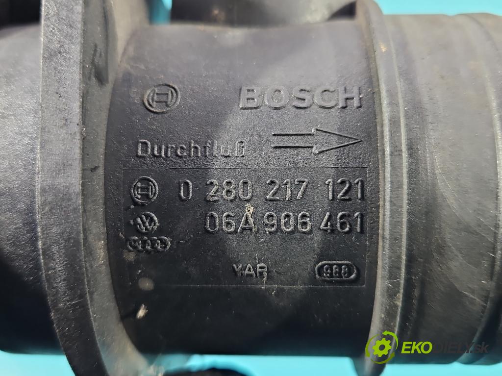Audi A3 8L 1996-2003 1.9 tdi 90 hp manual 66 kW 1896 cm3 3- váha vzduchu 0280217121 (Snímač hmotnosti vzduchu)