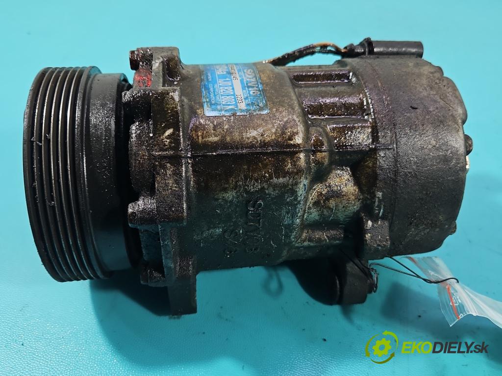 Audi A3 8L 1996-2003 1.9 tdi 90 HP manual 66 kW 1896 cm3 3- Kompresor: klimatizácie 1J0820803K (Kompresor klimatizácie)