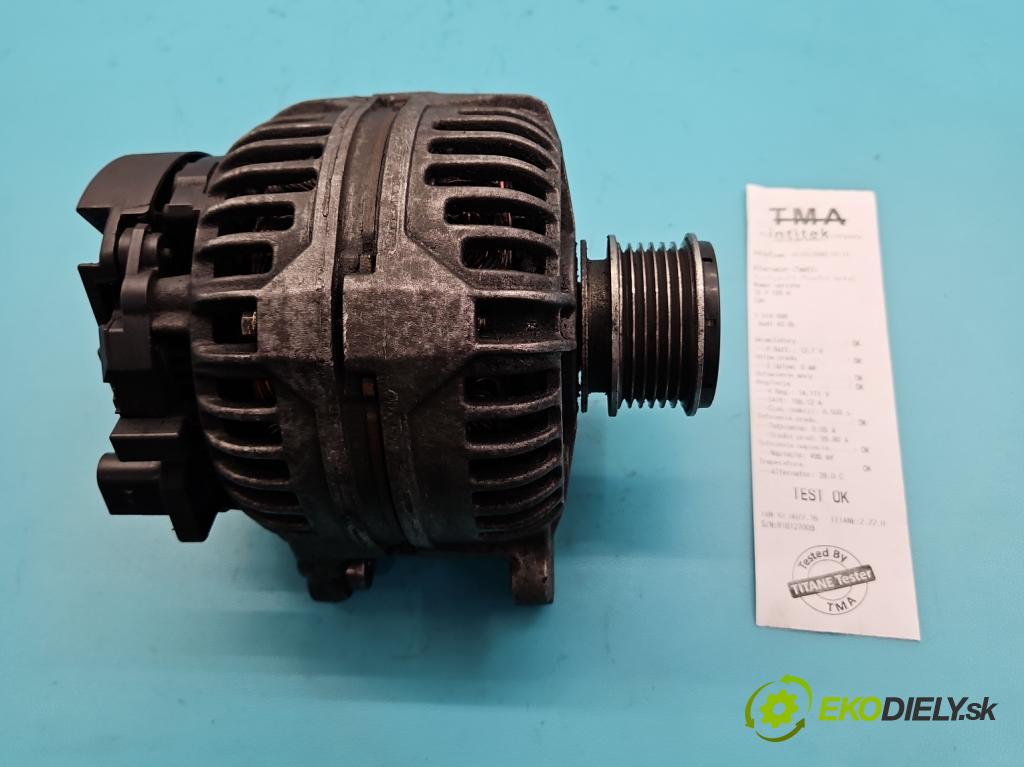 Audi A3 8L 1996-2003 1.9 tdi 90 HP manual 66 kW 1896 cm3 3- Alternator  (Alternátor)