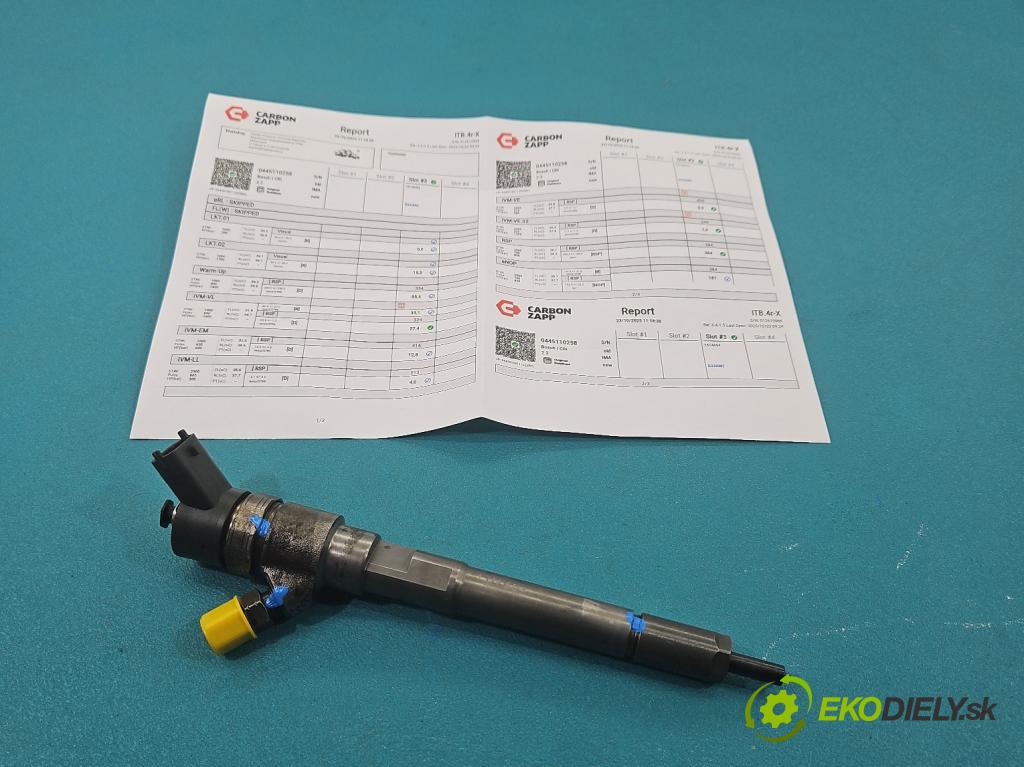 Kia Sportage II 2004-2010 2.0 crdi 136 HP manual 100 kW 1991 cm3 5- vstrek 0445110258 (Vstrekovač paliva)