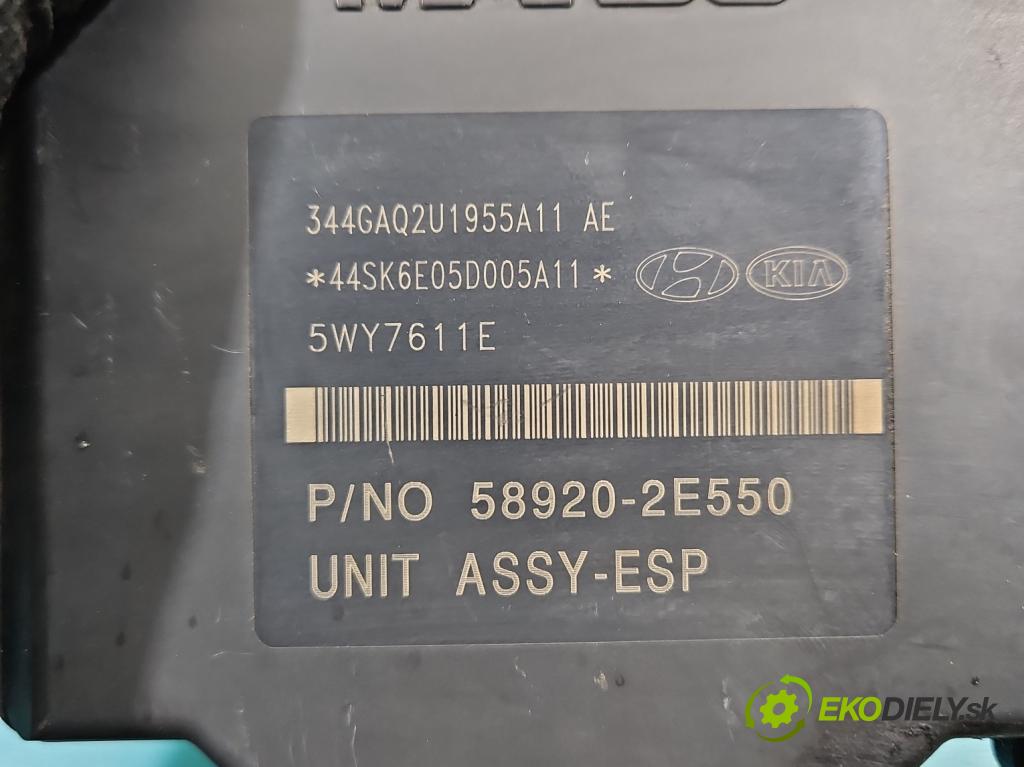 Kia Sportage II 2004-2010 2.0 crdi 136 HP manual 100 kW 1991 cm3 5- čerpadlo abs 58920-2E550 (Pumpa ABS)