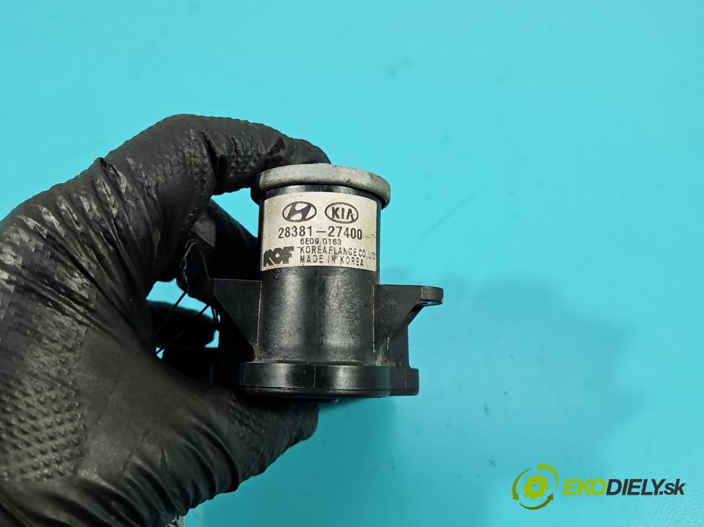 Kia Sportage II 2004-2010 2.0 crdi 136 HP manual 100 kW 1991 cm3 5- Ovladač: klapky: kolektor 28381-27400 (Motorček ostatné)