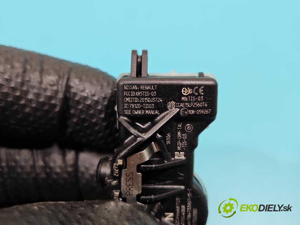 Renault Megane IV 2016-2024 1.3 Tce 140 HP manual 103 kW 1332 cm3 4- snímač tlak: pneumatika A2C99668703 (Snímač tlaku v pneumatike)