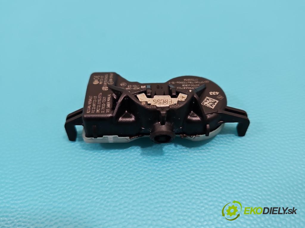 Renault Megane IV 2016-2024 1.3 Tce 140 HP manual 103 kW 1332 cm3 4- snímač tlak: pneumatika A2C99668703 (Snímač tlaku v pneumatike)