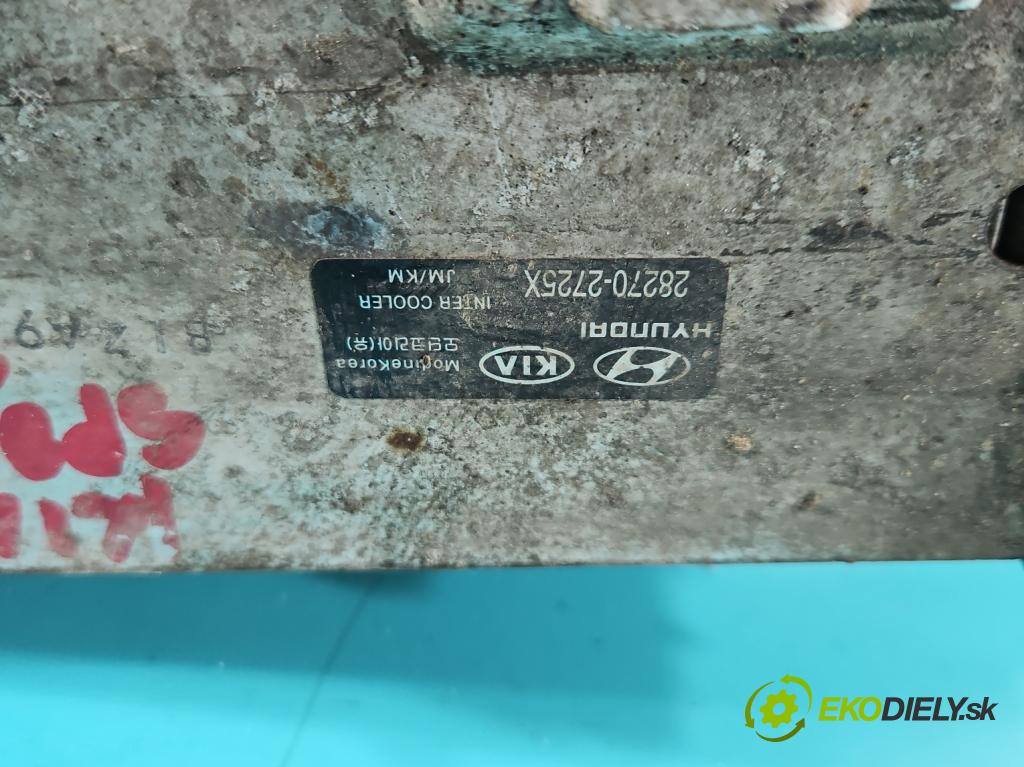 Kia Sportage II 2004-2010 2.0 crdi 136hp manual 100 kW 1991 cm3 5- Intercooler 28270-2725X (Intercooler (chladič stlačeného vzduchu))