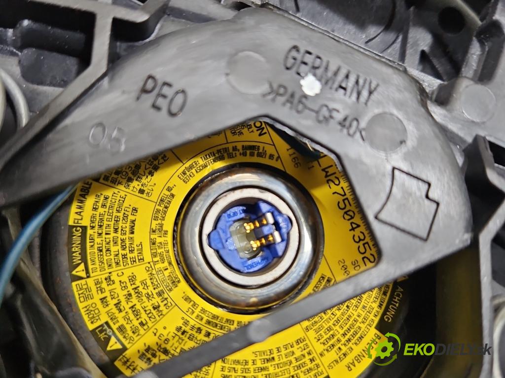 Vw Polo V 6R 2009-2017 1.2b 60 HP manual 44 kW 1198 cm3 5- airbag vzduch: Řidiči: 6R0880201D (Airbag)