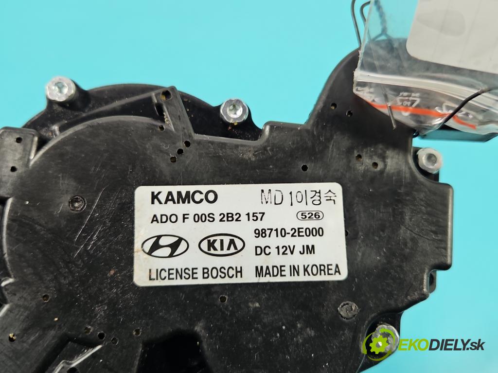 Kia Sportage II 2004-2010 2.0 crdi 136 HP manual 100 kW 1991 cm3 5- motor stieračov zadné 98710-2E000