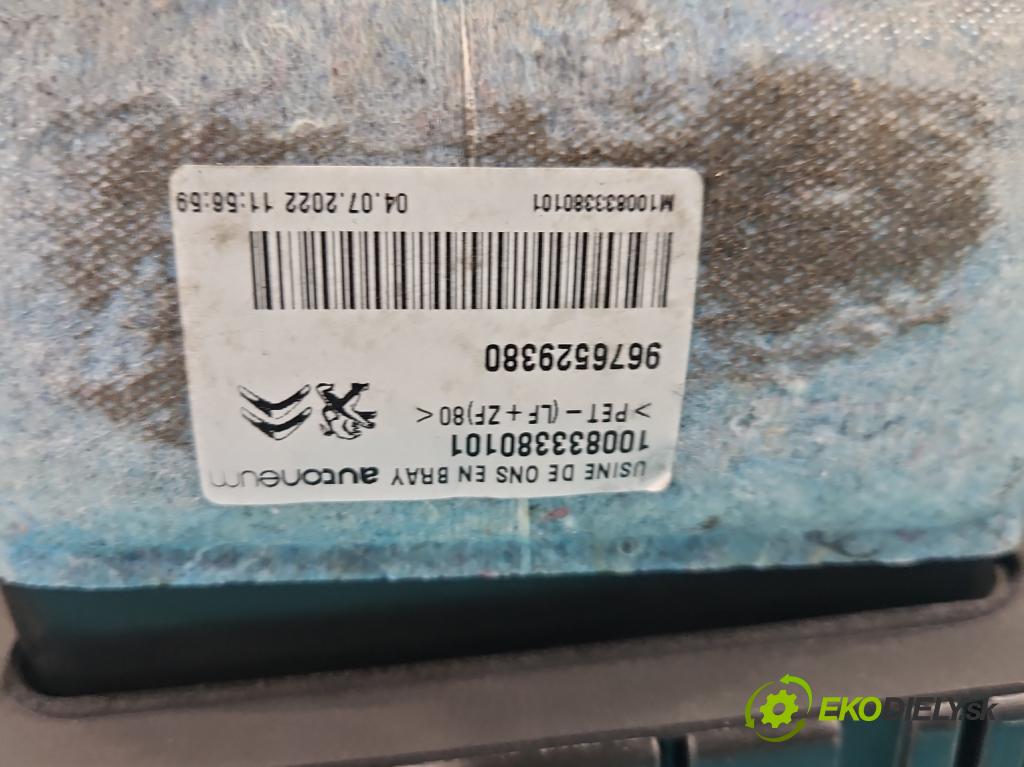 Opel Astra VI 2022- 1.5 cdti 131 HP manual 96 kW 1499 cm3 5- Páka: Změny: stupeň,rýchlosť 9676529380 (Rýchlostná páka (kulisa))