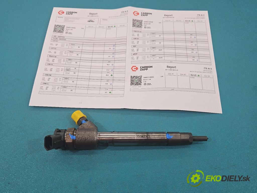 Opel Astra VI 2022- 1.5 cdti 131 HP manual 96 kW 1499 cm3 5- vstrek 0445110955 (Vstrekovač paliva)