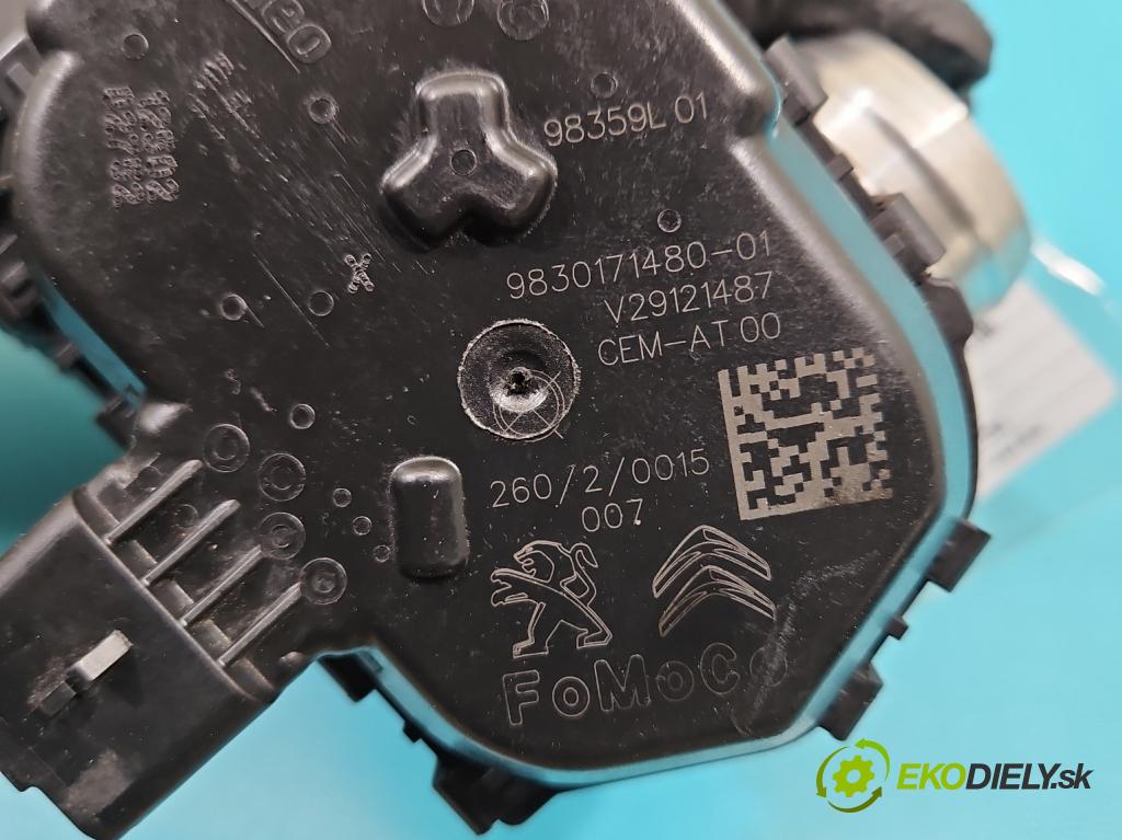 Opel Astra VI 2022- 1.5 cdti 131 HP manual 96 kW 1499 cm3 5- klapka 9830171480 (Škrtiaca klapka)