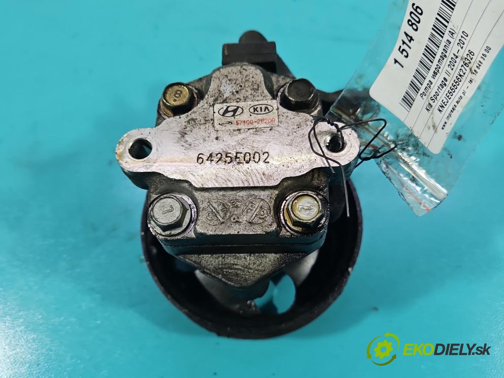 Kia Sportage II 2004-2010 2.0 crdi 136hp manual 100 kW 1991 cm3 5- čerpadlo posilovač 57100-2E200 (Servočerpadlo)