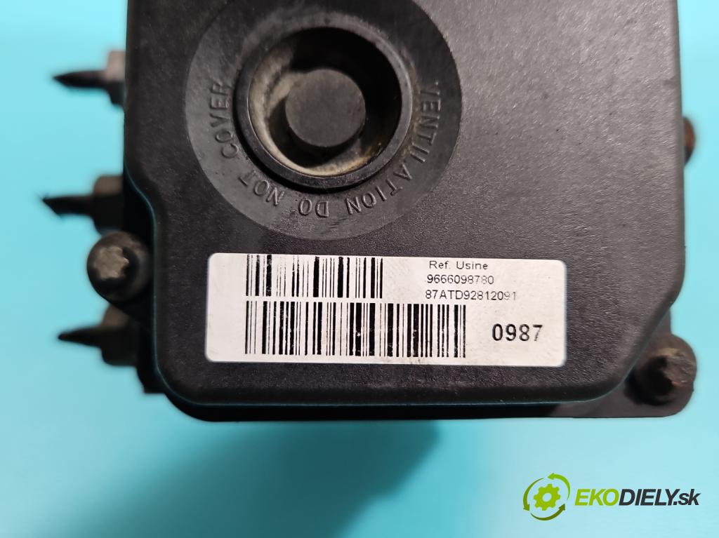 Citroen Berlingo II 2008-2018 1.6 hdi 90 HP manual 66.2 kW 1560 cm3 5- čerpadlo abs 0265232398 (Pumpa ABS)