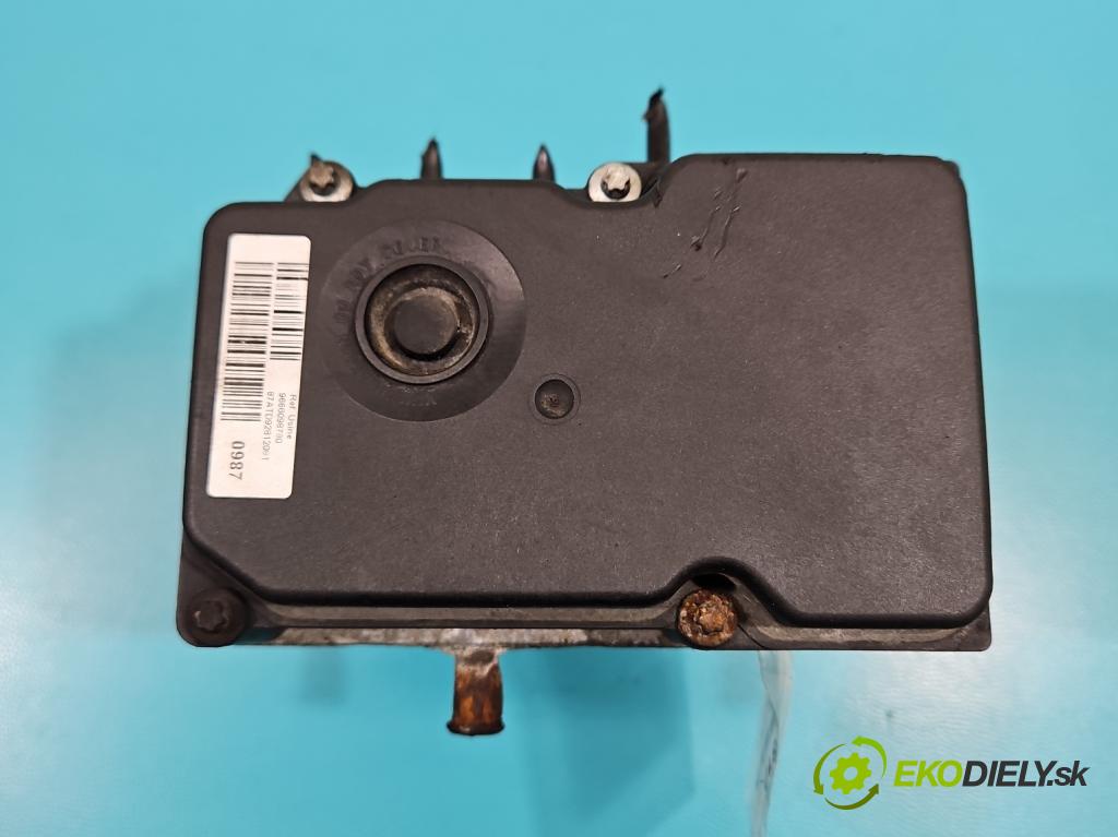 Citroen Berlingo II 2008-2018 1.6 hdi 90 HP manual 66.2 kW 1560 cm3 5- čerpadlo abs 0265232398 (Pumpa ABS)