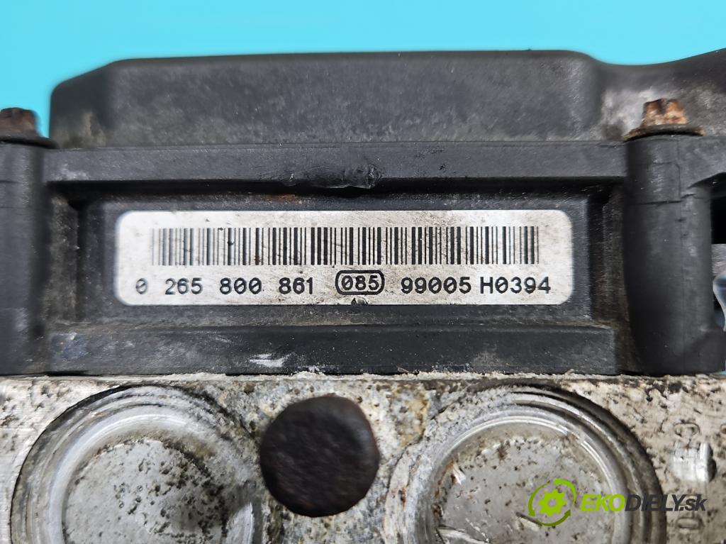 Citroen Berlingo II 2008-2018 1.6 hdi 90 HP manual 66.2 kW 1560 cm3 5- čerpadlo abs 0265232398 (Pumpa ABS)